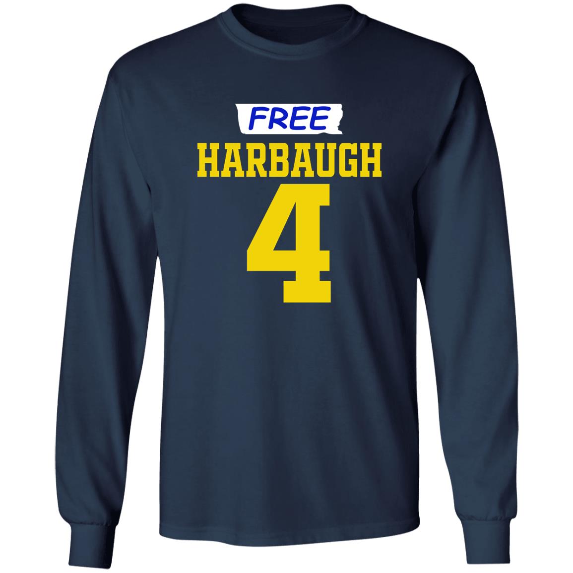 J.J. McCarthy Free Harbaugh 4 Shirt