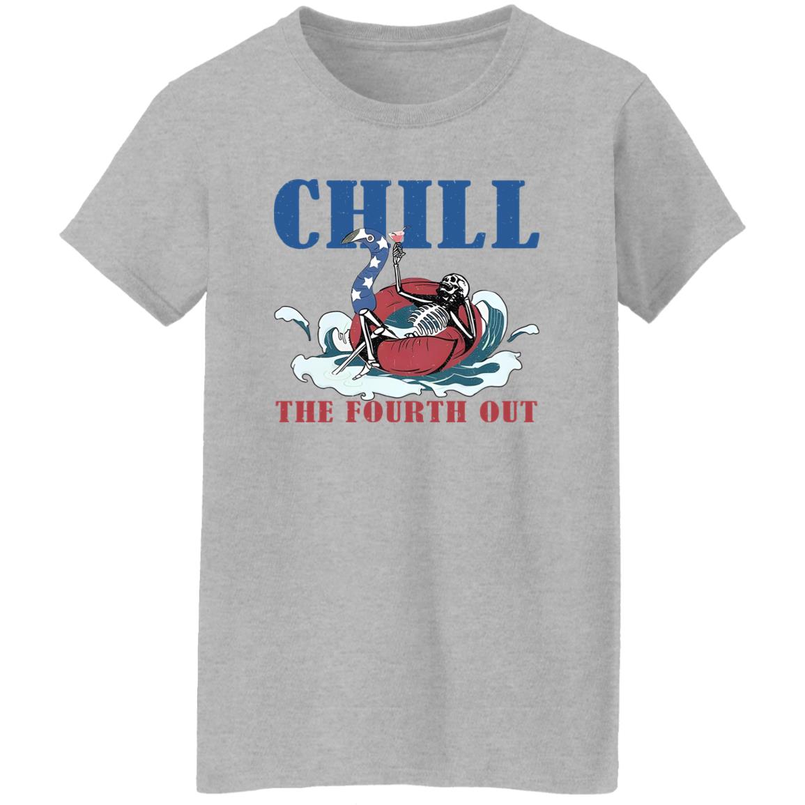 Chill The Fourth Out 4th Of July Shirt