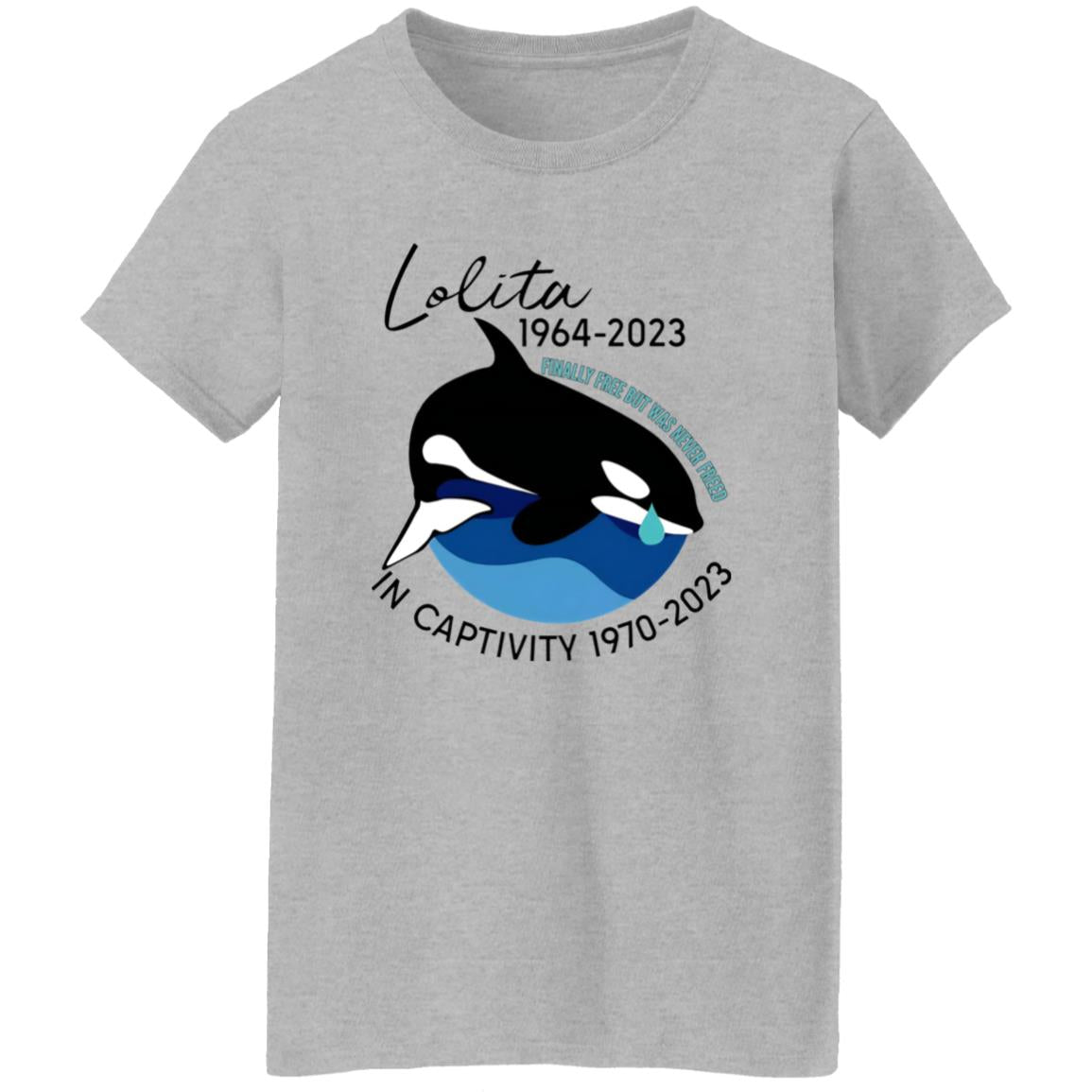 Lolita Finally Free But Was Never Freed Shirt