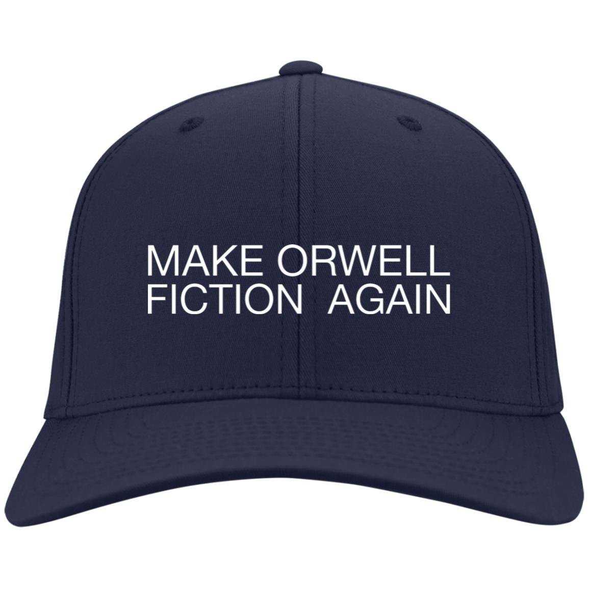 Make Orwell Fiction Again Hat Embroidered Cap