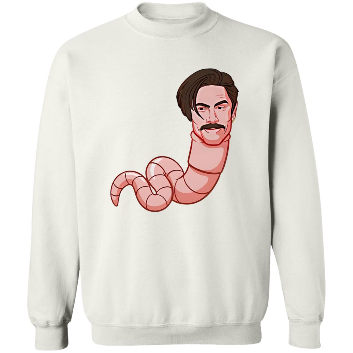 Worm With A Mustache James Tom Ariana Shirt