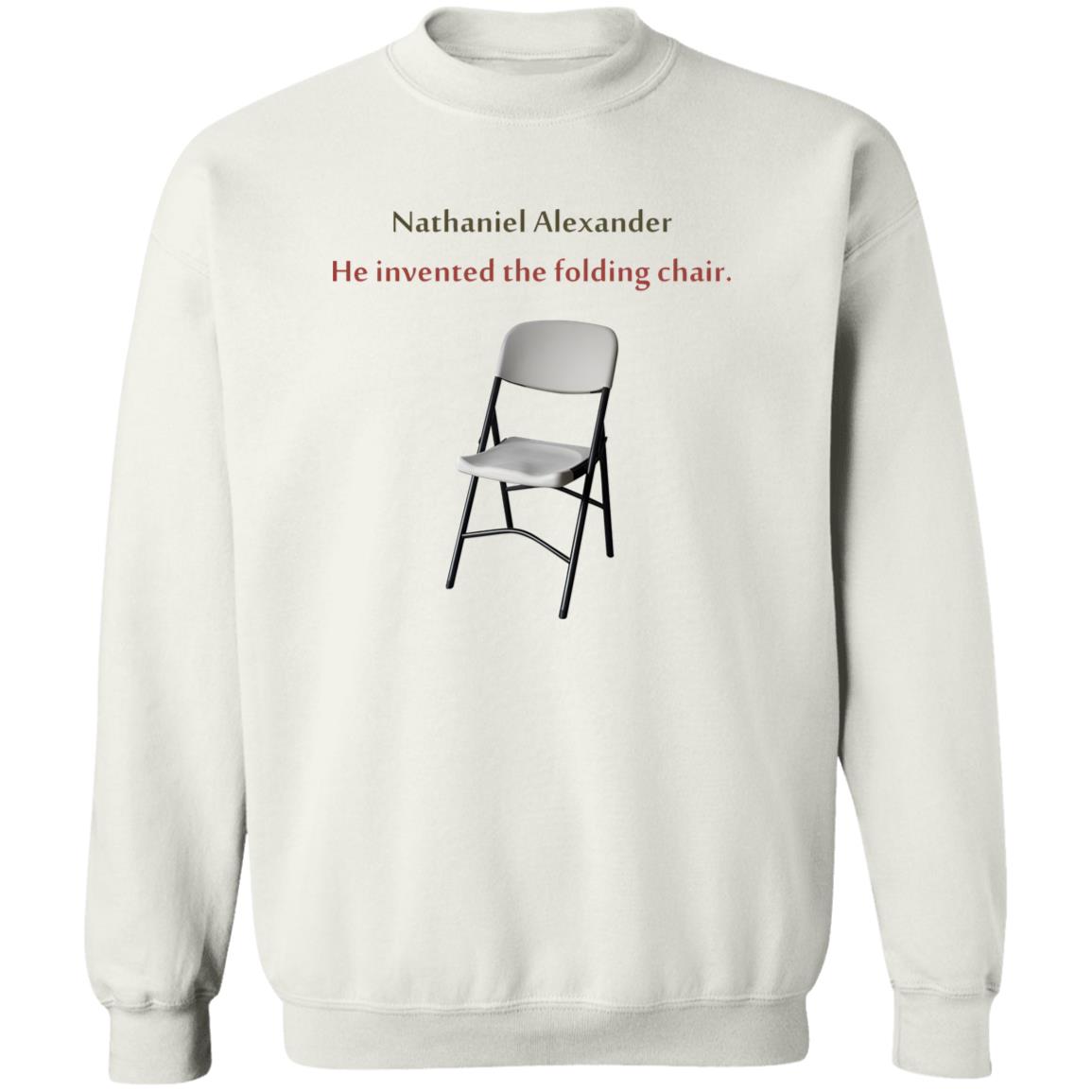 Nathaniel Alexander He Invented The Folding Chair Shirt