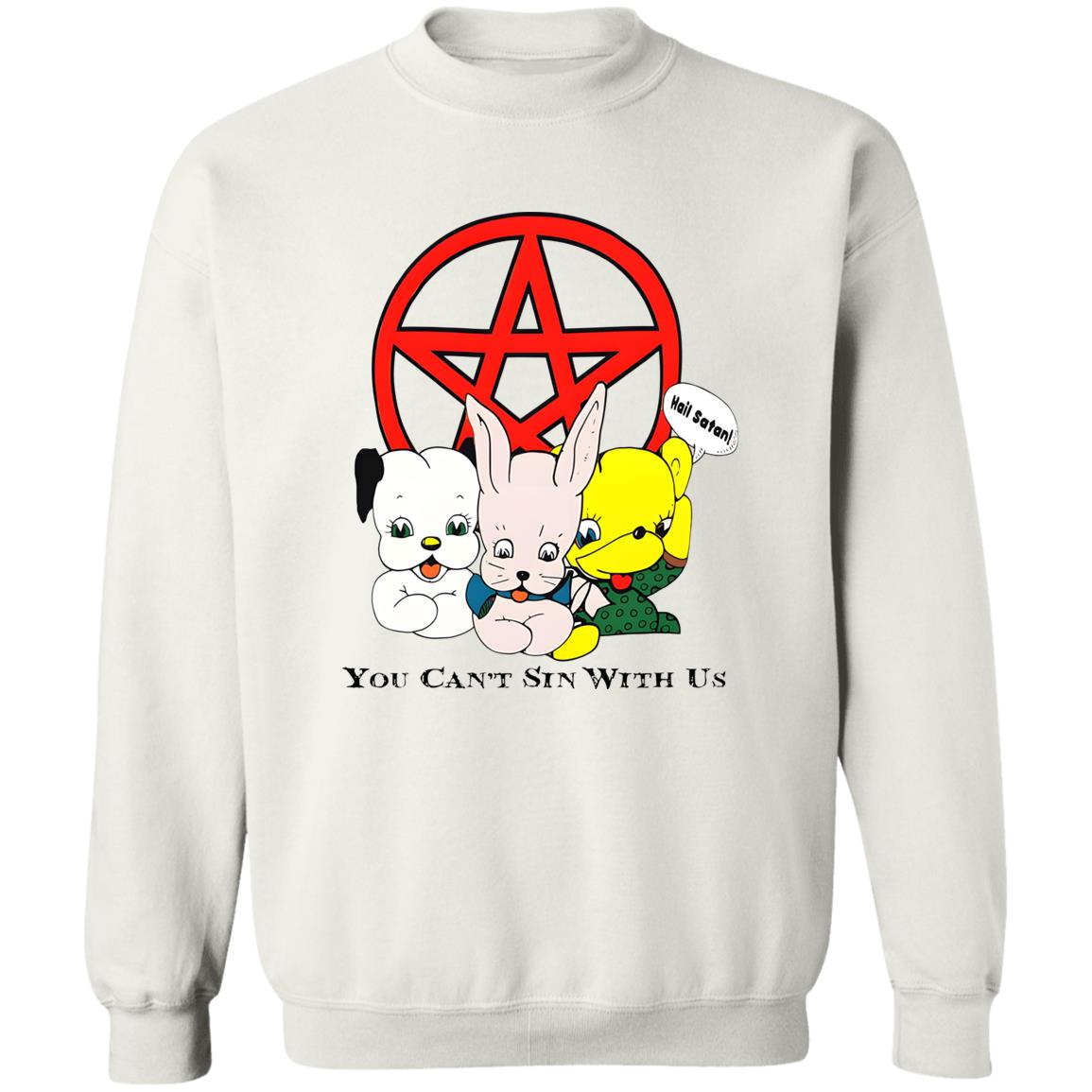 Hail Satan You Can’t Sin With Us Shirt