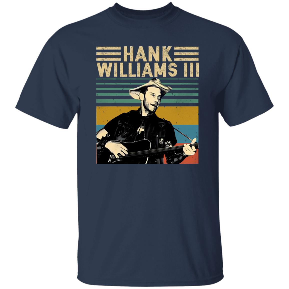 Hank Williams III American Musician Retro Vintage Shirt - TeeDragons