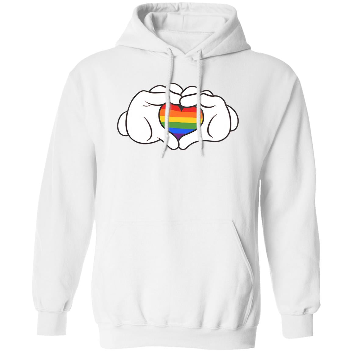 Mouse Hands Heart Pride Shirt