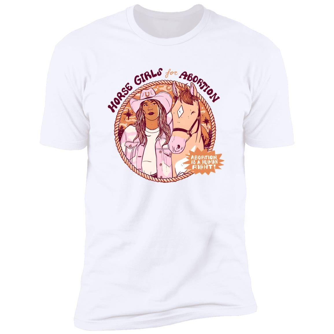 Horse Girls For Abortion Abortion Is A Human Right Shirt