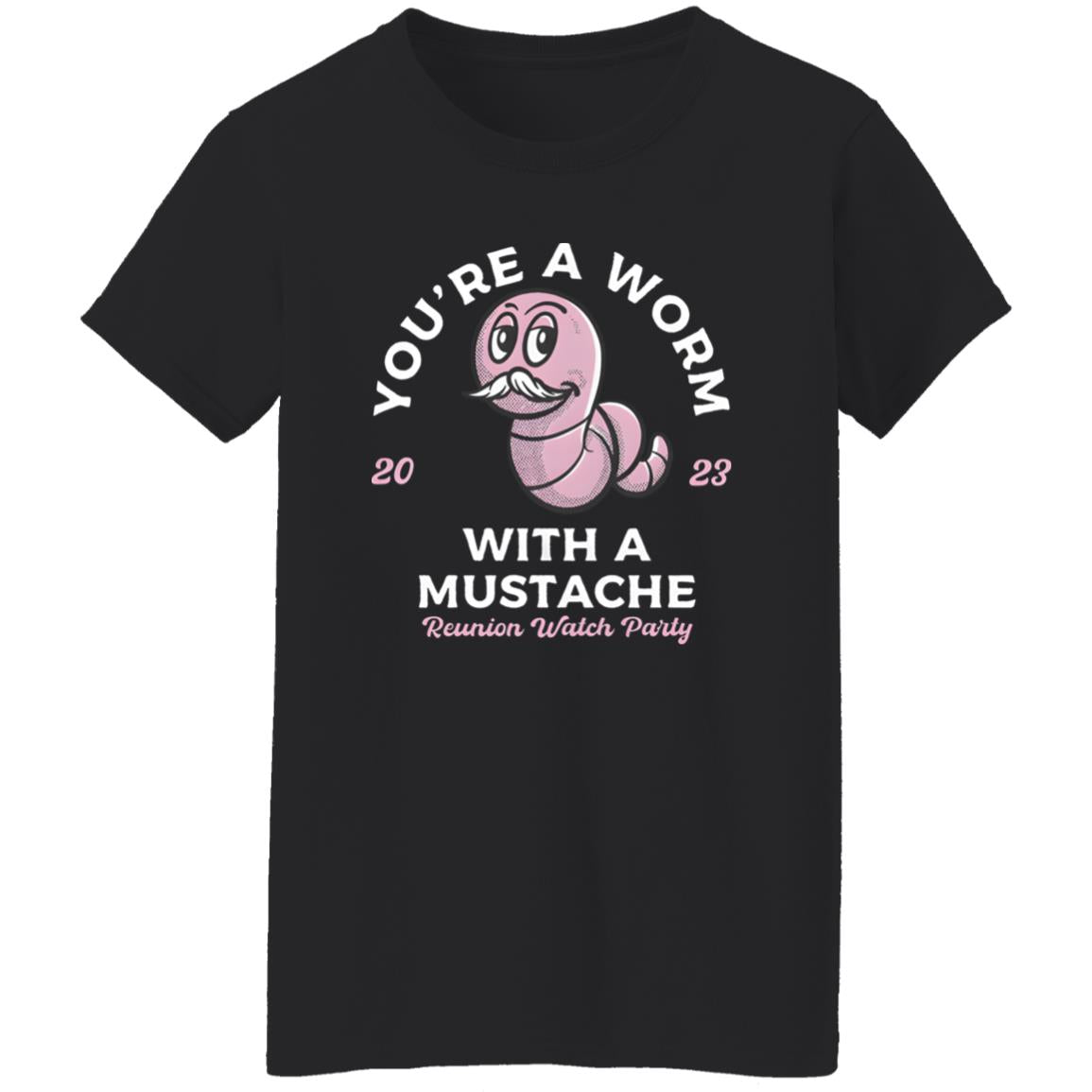 Worm With A Mustache Shirt