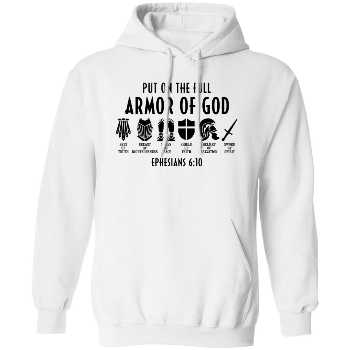 Put On the Full Armor of God Cross Ephesians 6:10 Shirt