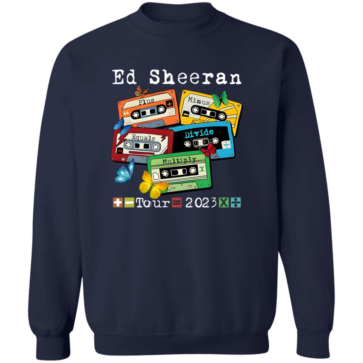 Ed Sheeran Cassettes 2023 World Tour Shirt