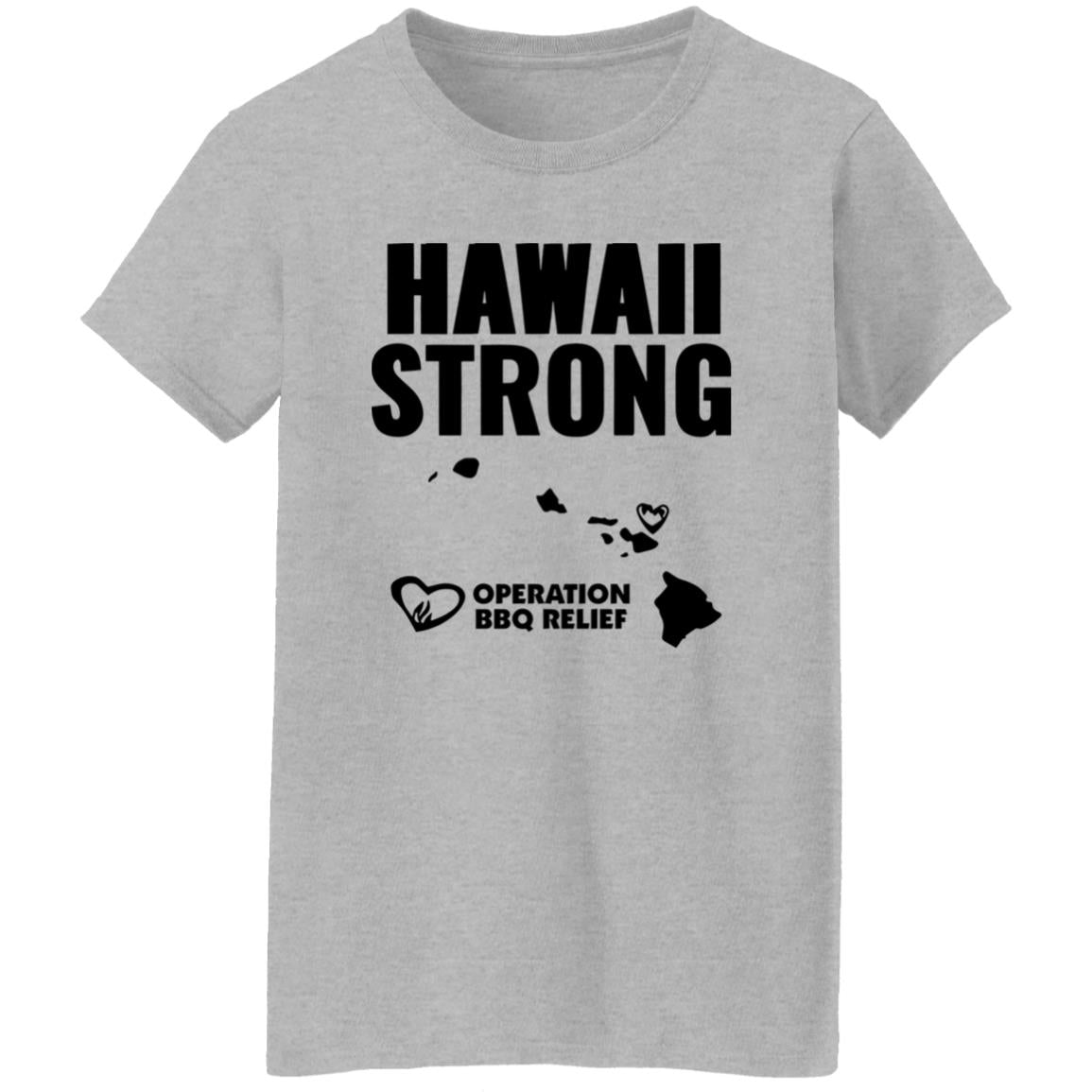 Hawaii Strong Operation BBQ Relief Shirt
