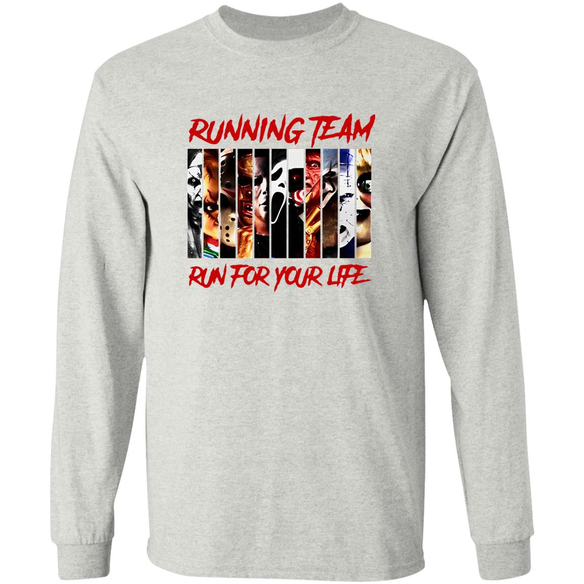 Halloween Running Team Run For Your Life Shirt - TeeDragons