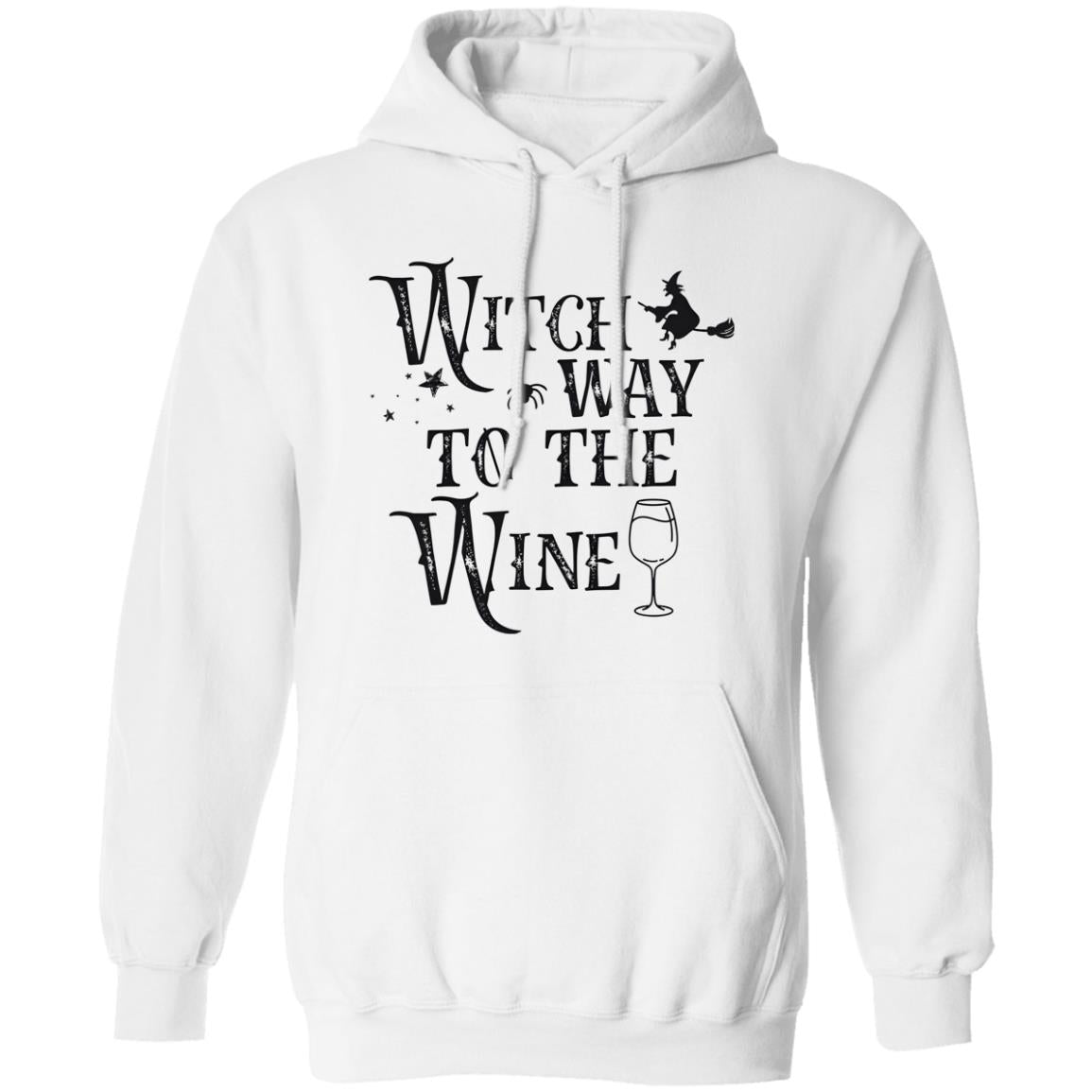 Witch Way To The Wine Shirt - TeeDragons