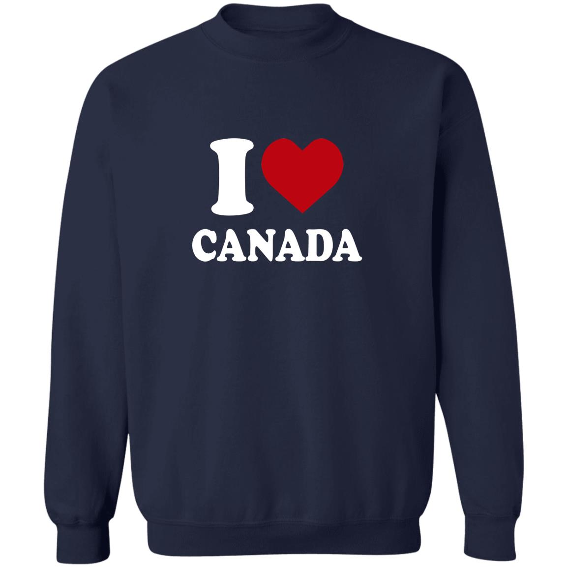 I Heart Canada I Love Canada shirt
