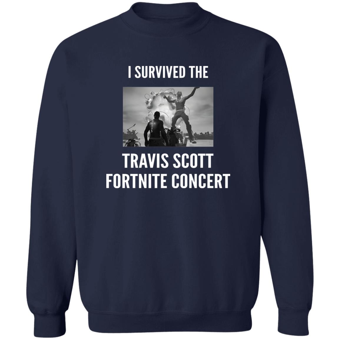 I Survived The Travis Scott Fornite Concert Shirt