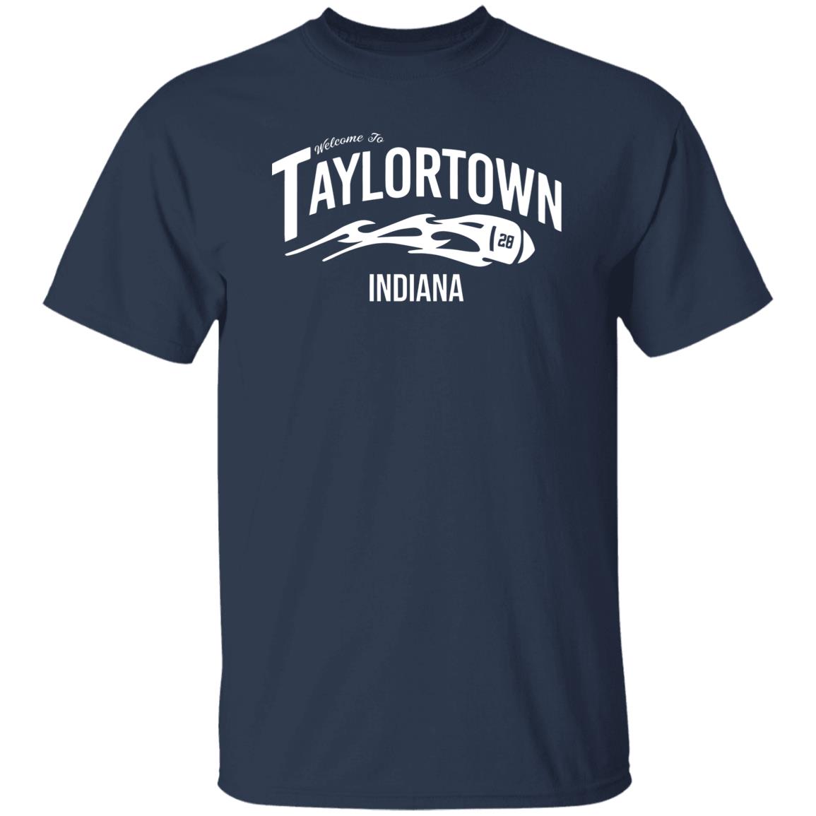 Jonathan Taylor Welcome To Taylortown Indiana Shirt