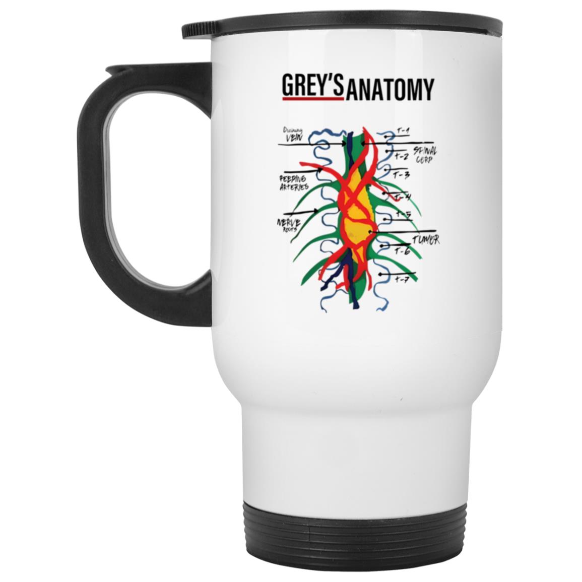 Grey's Anatomy Vien Spial Corp Feeping Arteries Mug