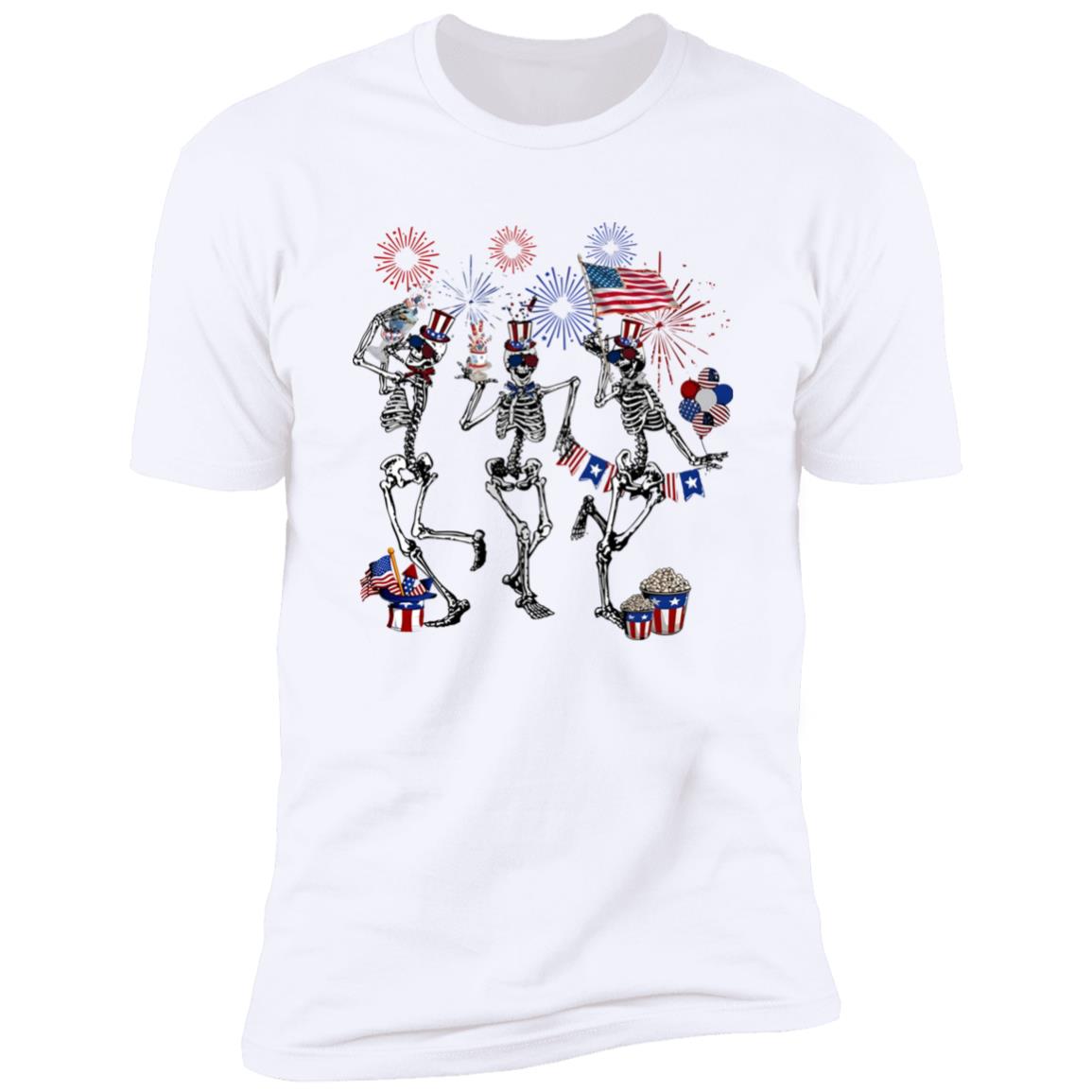 4th of July Dancing Skeleton Shirt