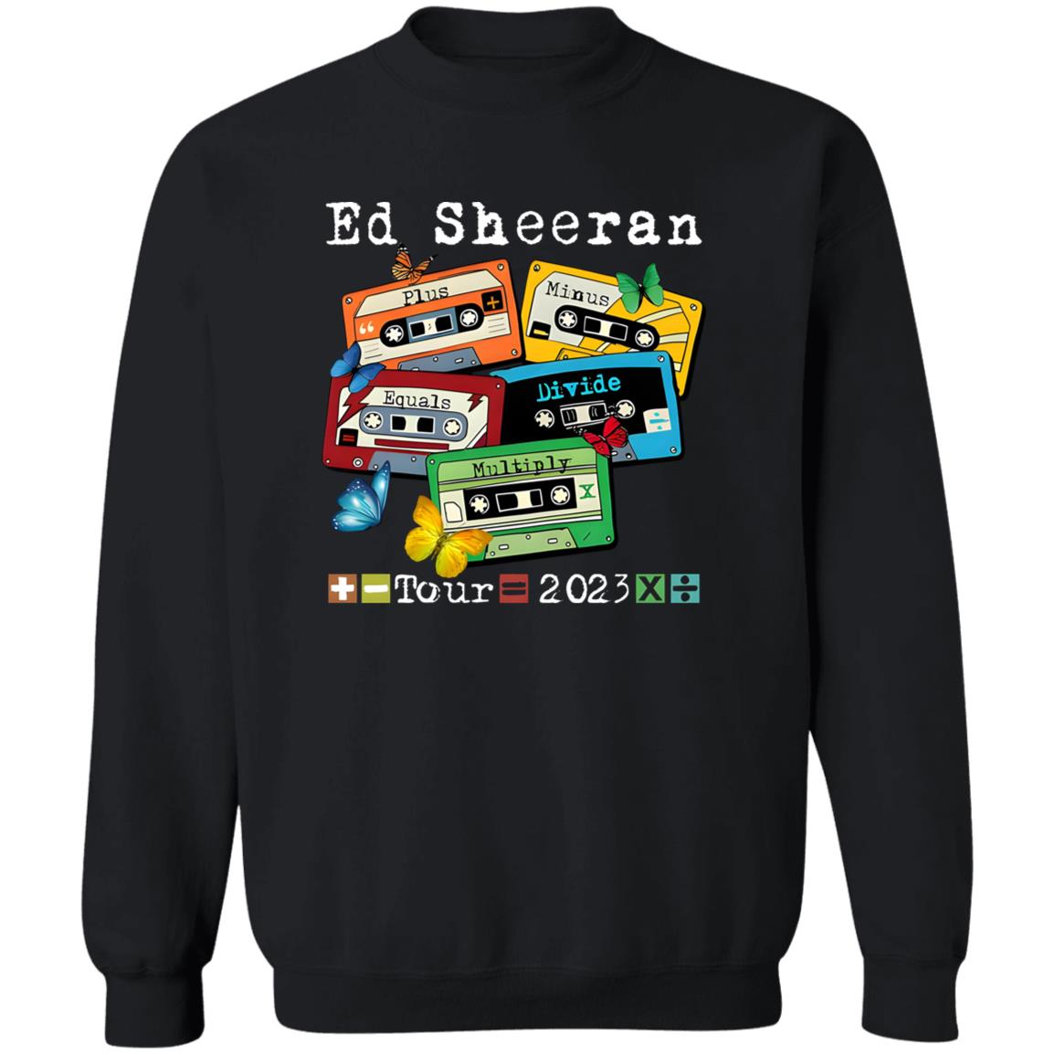 Ed Sheeran Cassettes 2023 World Tour Shirt