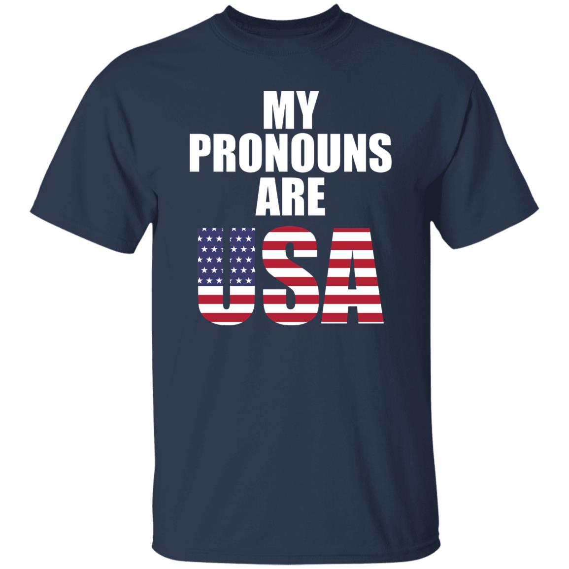 My Pronouns Are USA Shirt - TeeDragons