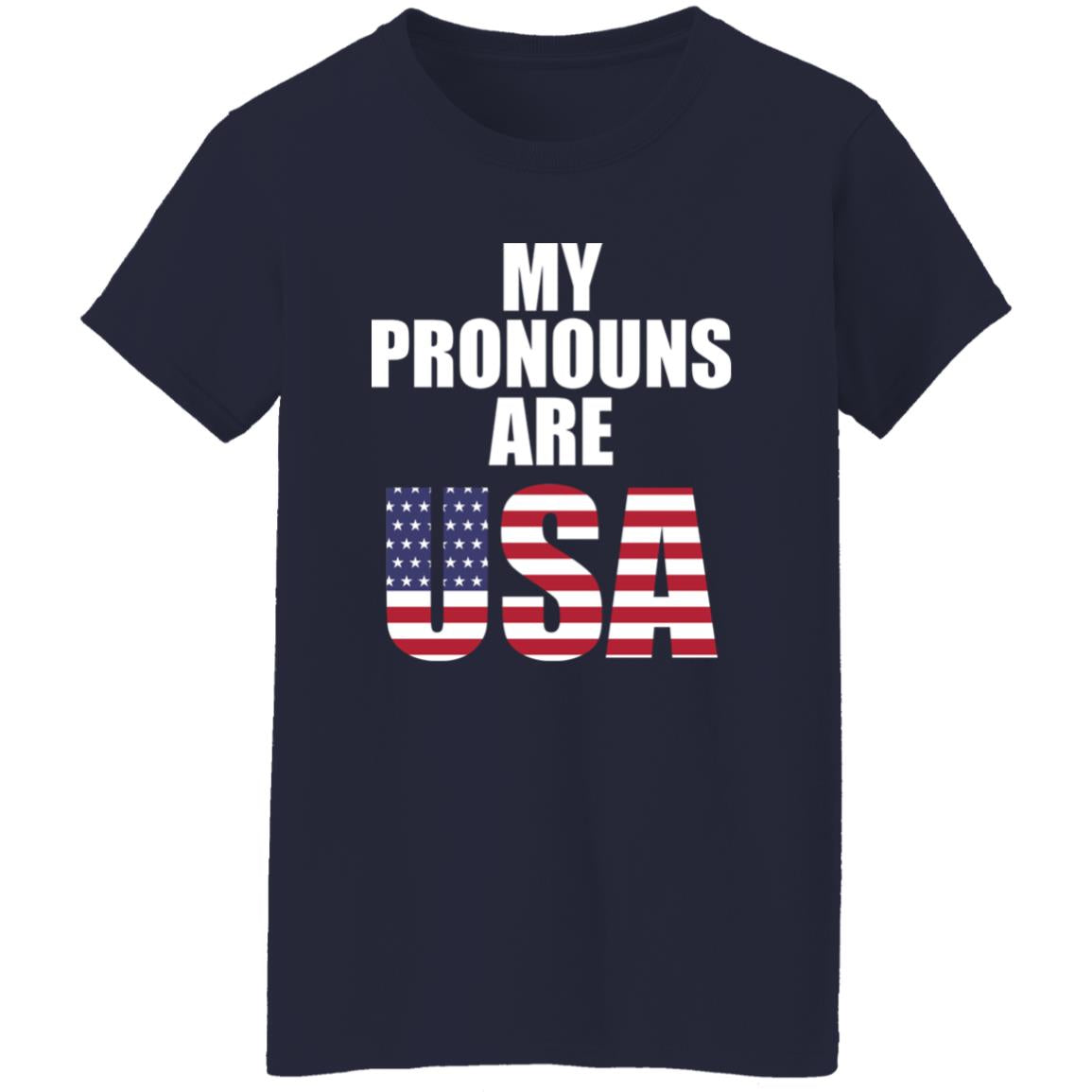 My Pronouns Are USA Shirt - TeeDragons