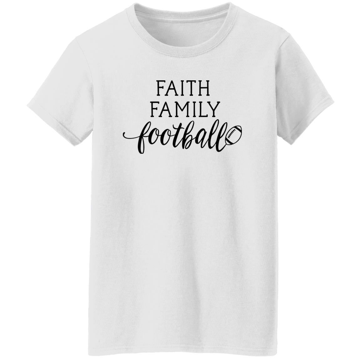 Faith Family Football Shirt