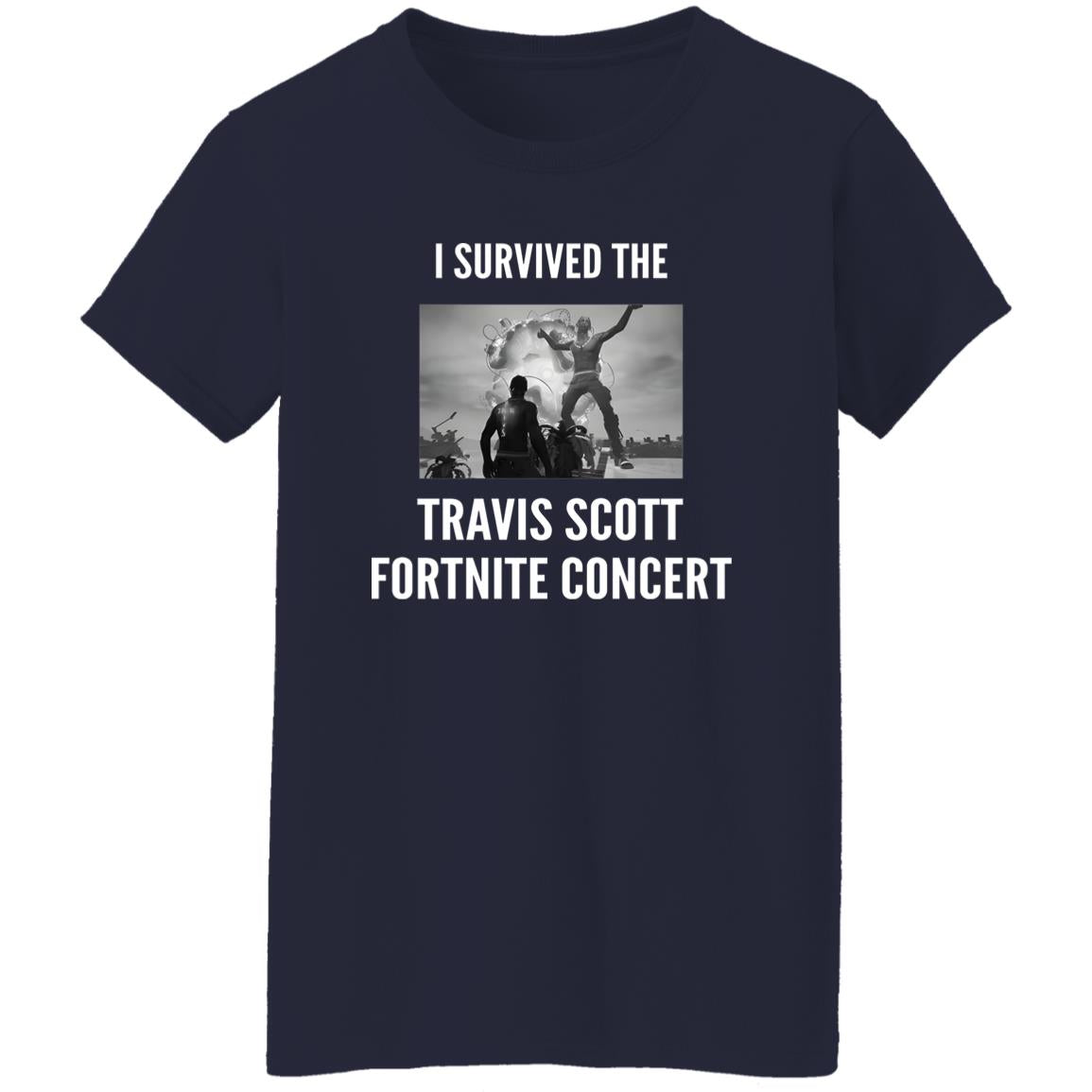 I Survived The Travis Scott Fornite Concert Shirt