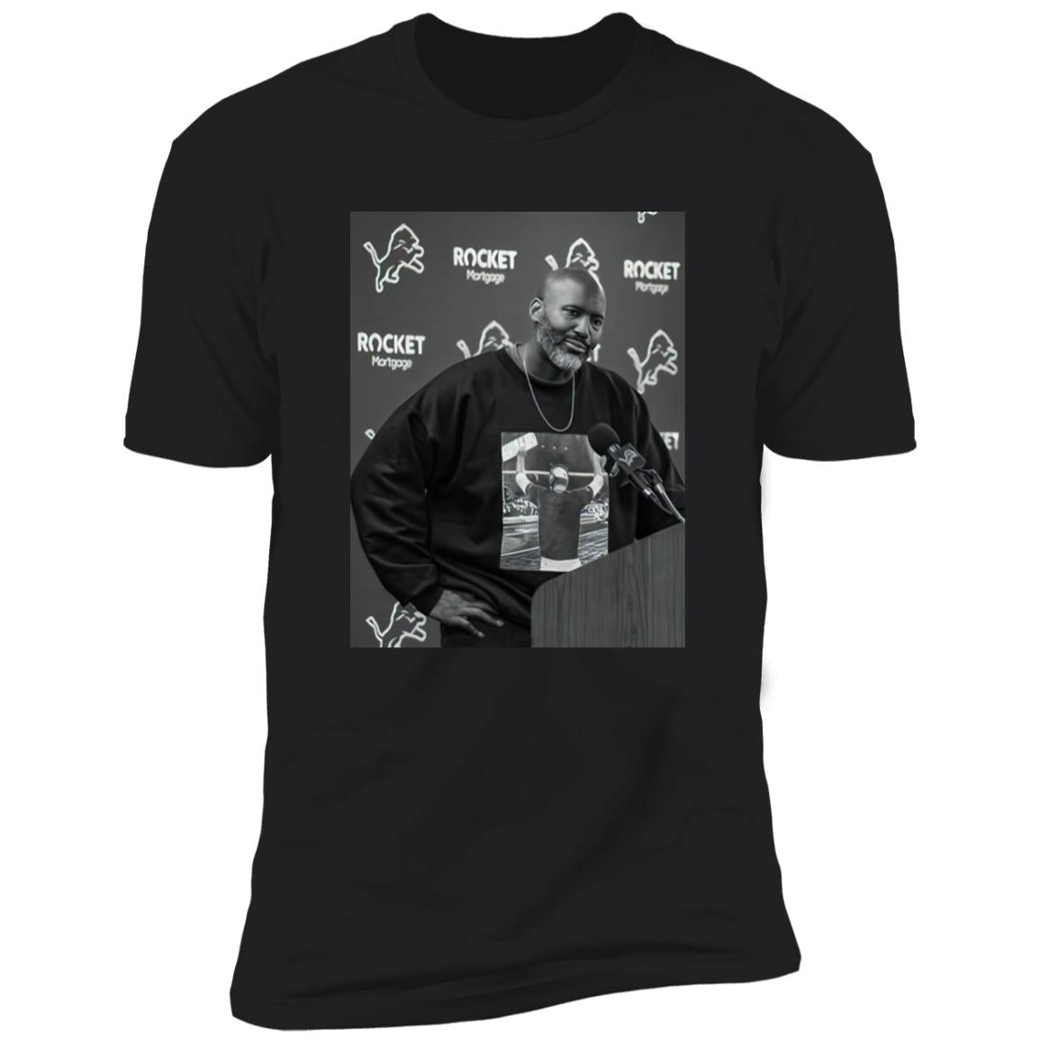 Dan Campbell One Ups The Brad Holmes Shirt