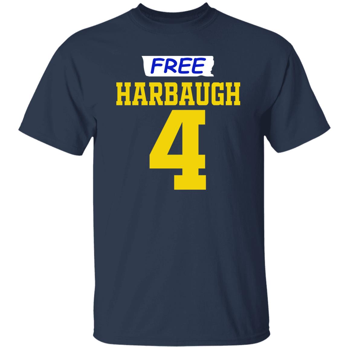 J.J. McCarthy Free Harbaugh 4 Shirt