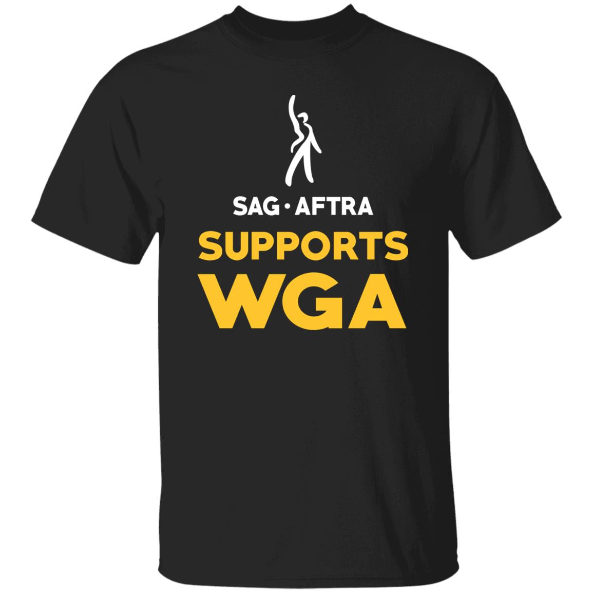 Sag Aftra Supports Wga Shirt - TeeDragons