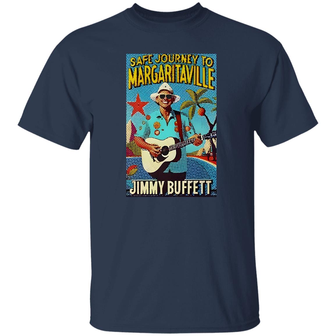 Safe Journey To Margaritaville Jimmy Buffett Shirt