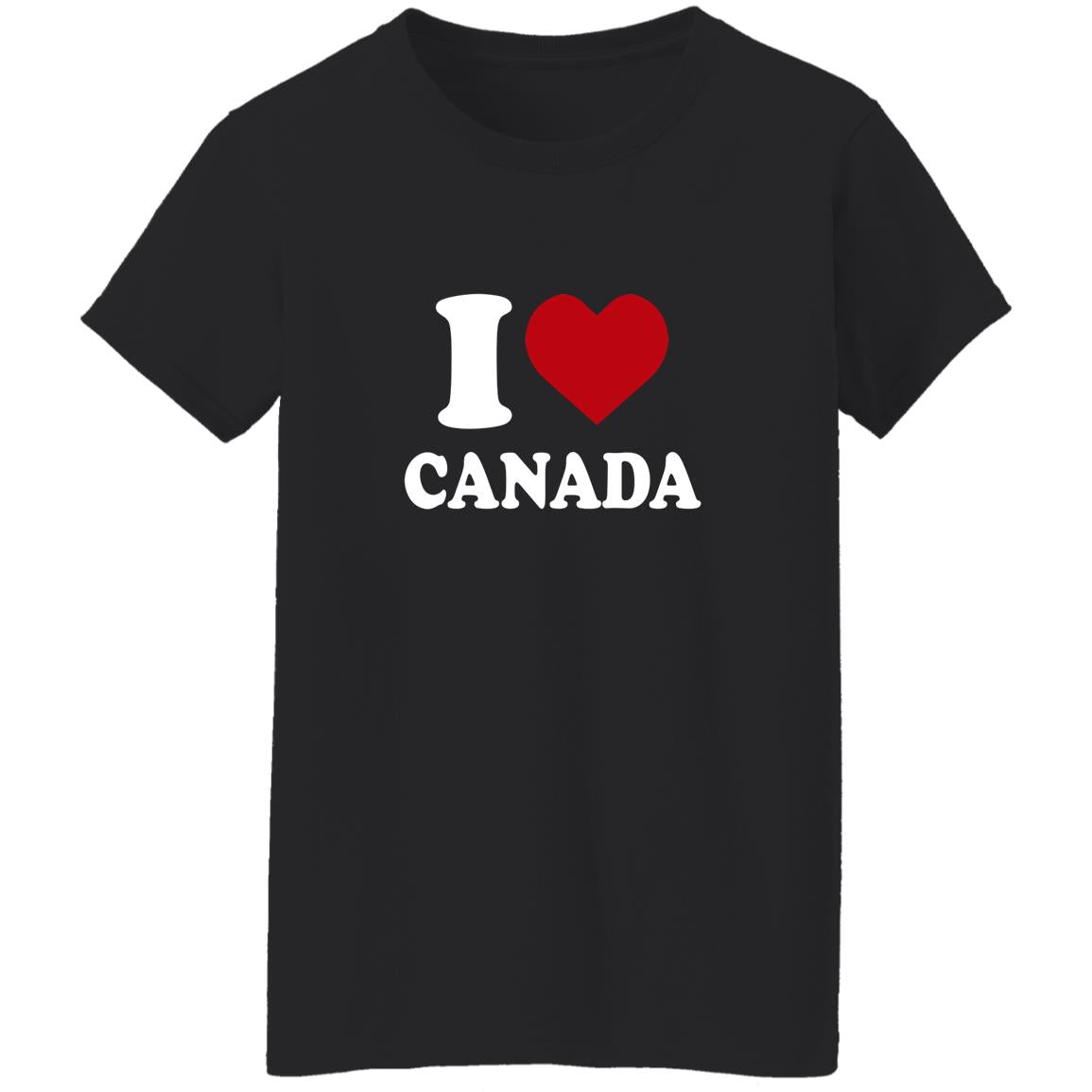 I Heart Canada I Love Canada shirt