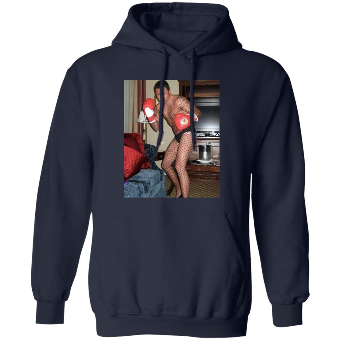 Oscar De La Hoya Fishnet Shirt