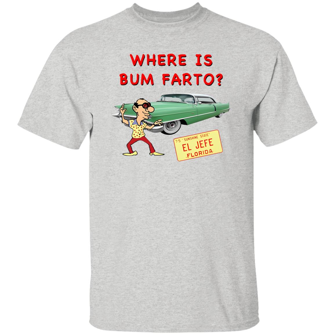 Where Is Bum Farto Shirt