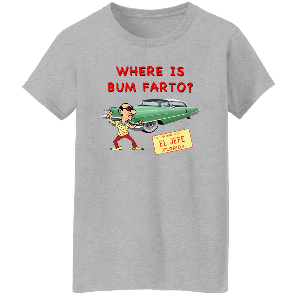 Where Is Bum Farto Shirt
