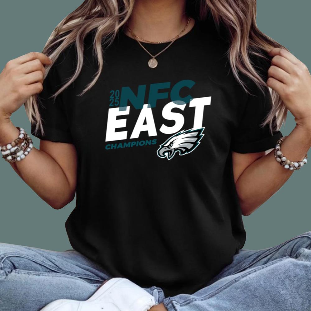 Eagle 2025 NFC East Champions T-Shirt