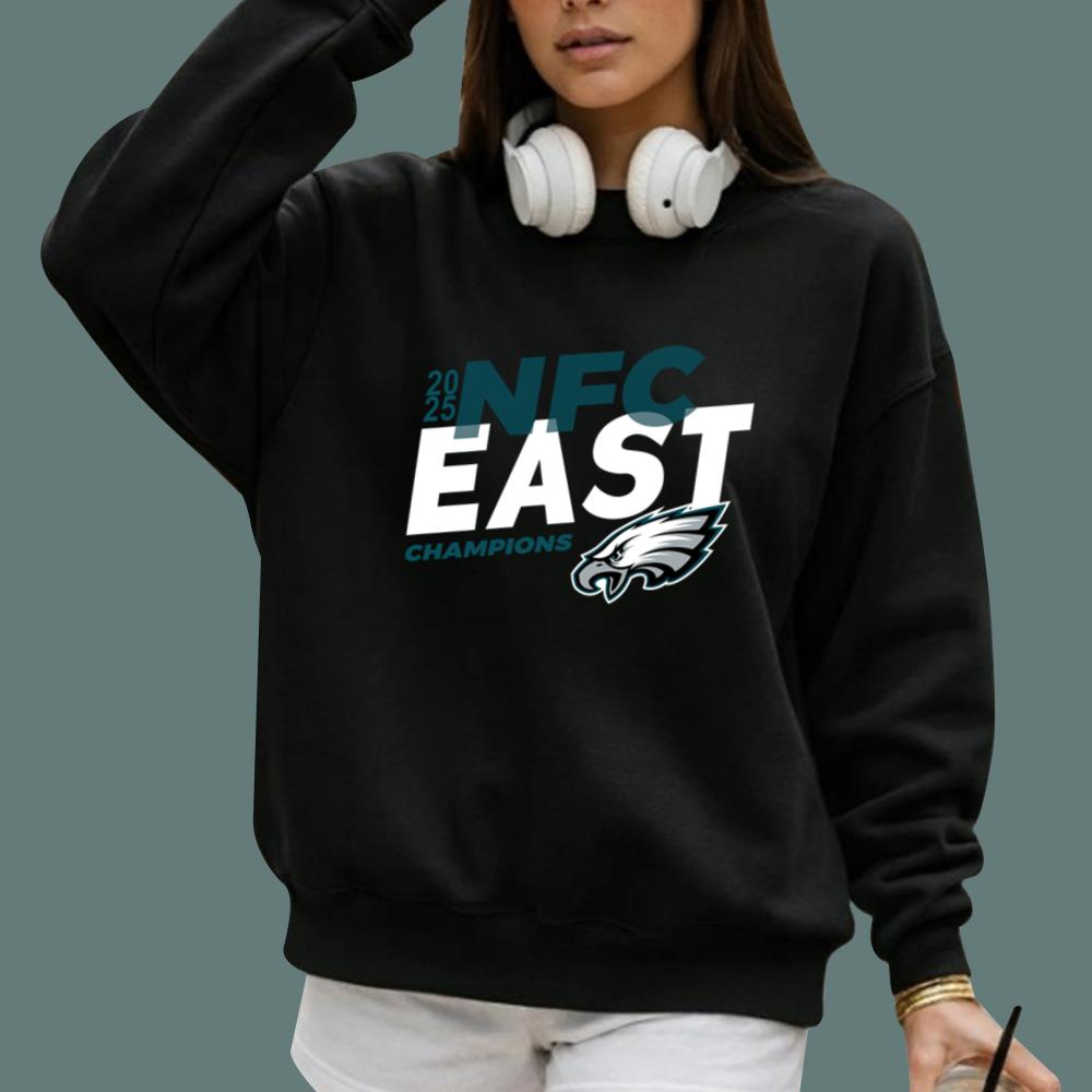 Eagle 2025 NFC East Champions T-Shirt