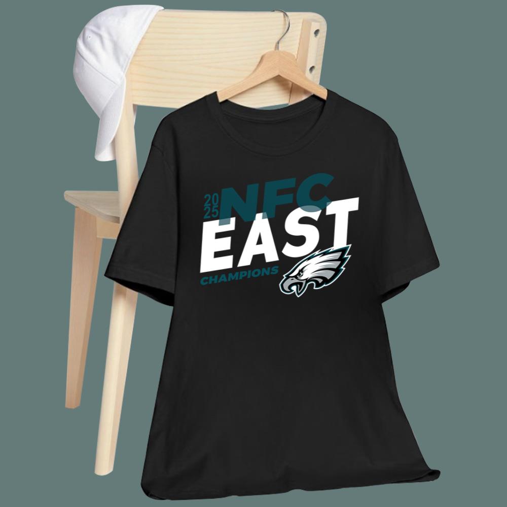 Eagle 2025 NFC East Champions T-Shirt