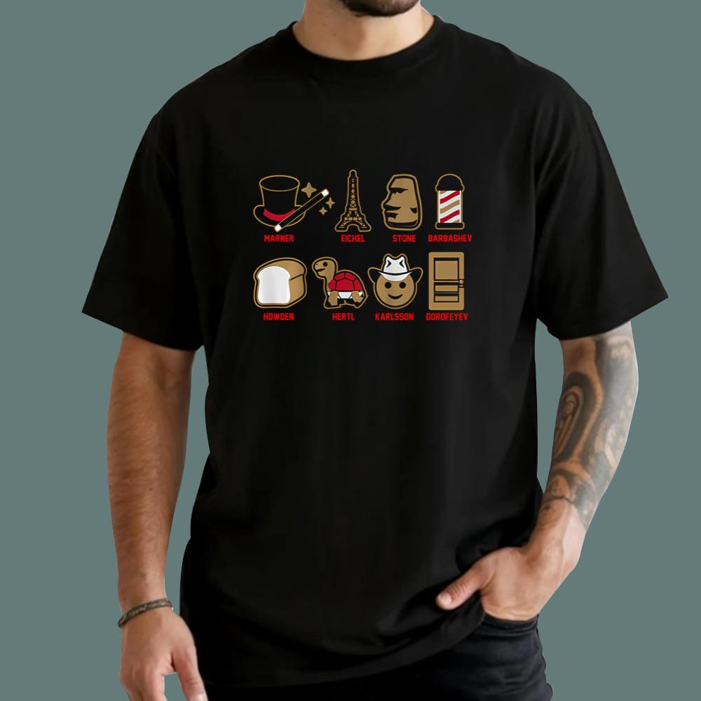 Emoji Marner Eichel Stone Barbashev T-Shirt