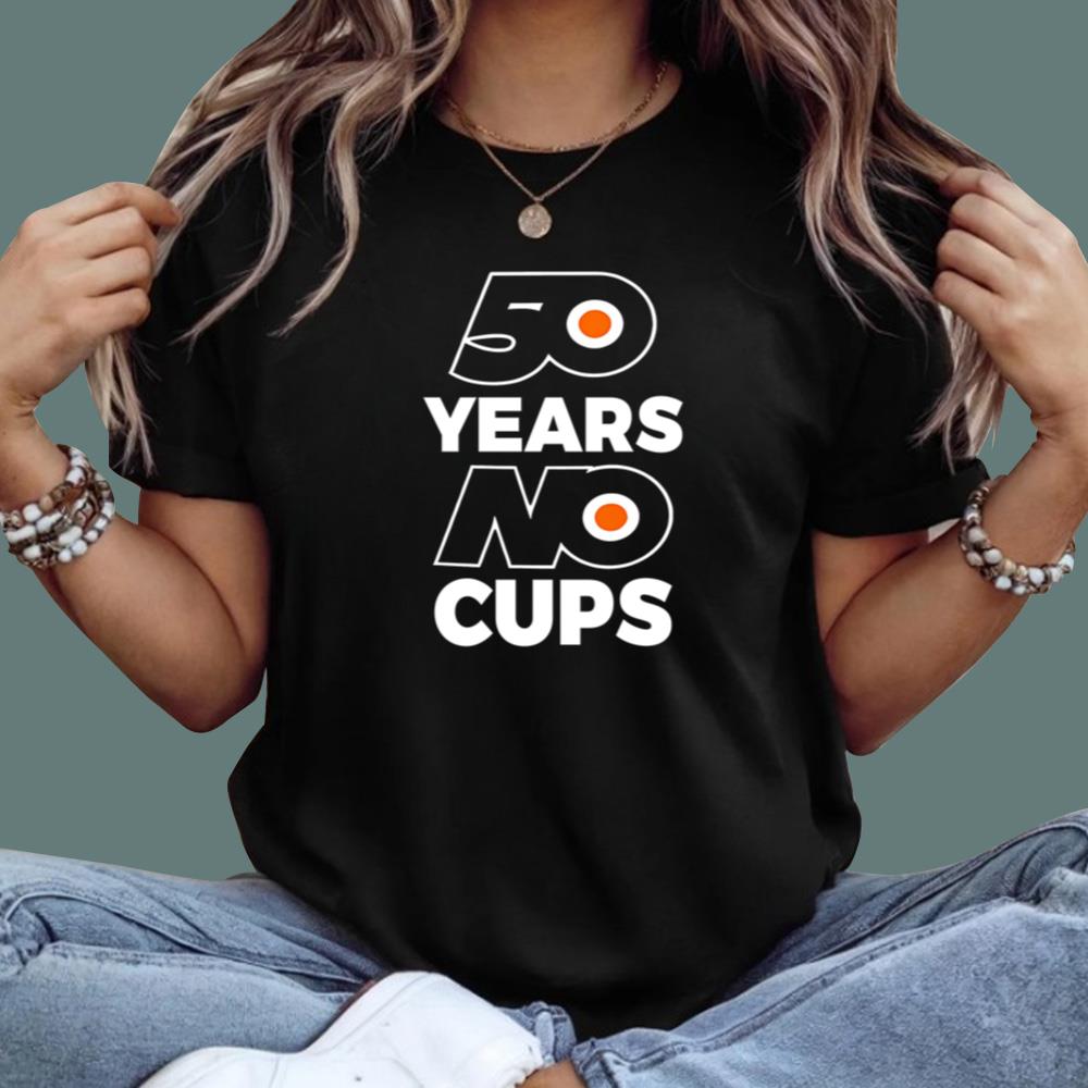 Erik Karlsson 50 Years No Cups T-Shirt