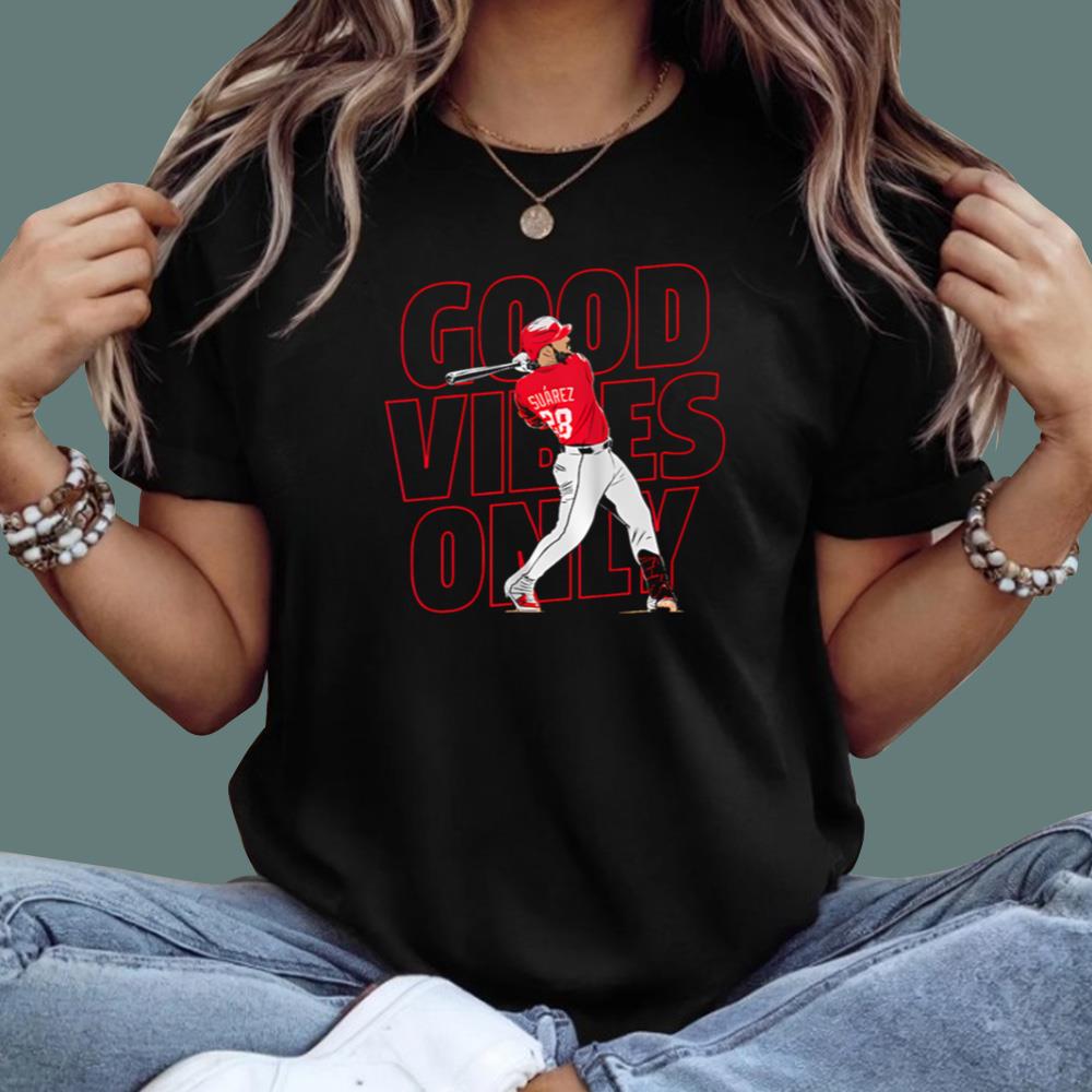 Eugenio Suarez Good Vibes Only T-Shirt - TeeDragons