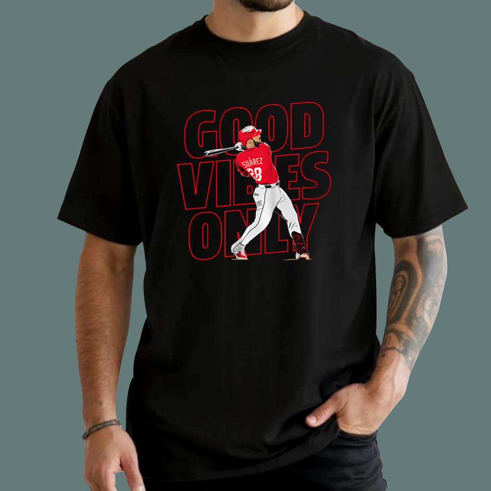 Eugenio Suarez Good Vibes Only T-Shirt - TeeDragons