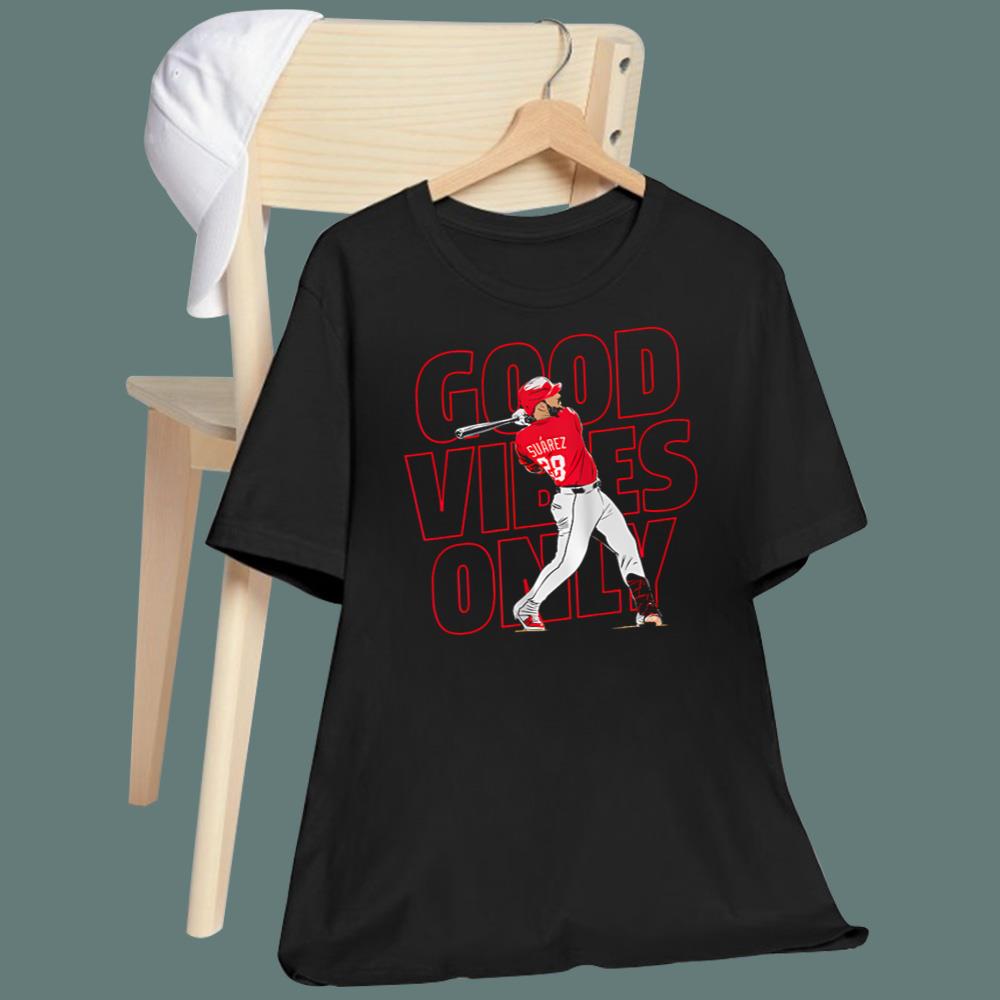 Eugenio Suarez Good Vibes Only T-Shirt - TeeDragons