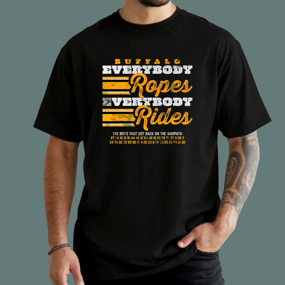 Everybody Ropes Everybody Rides T-Shirt