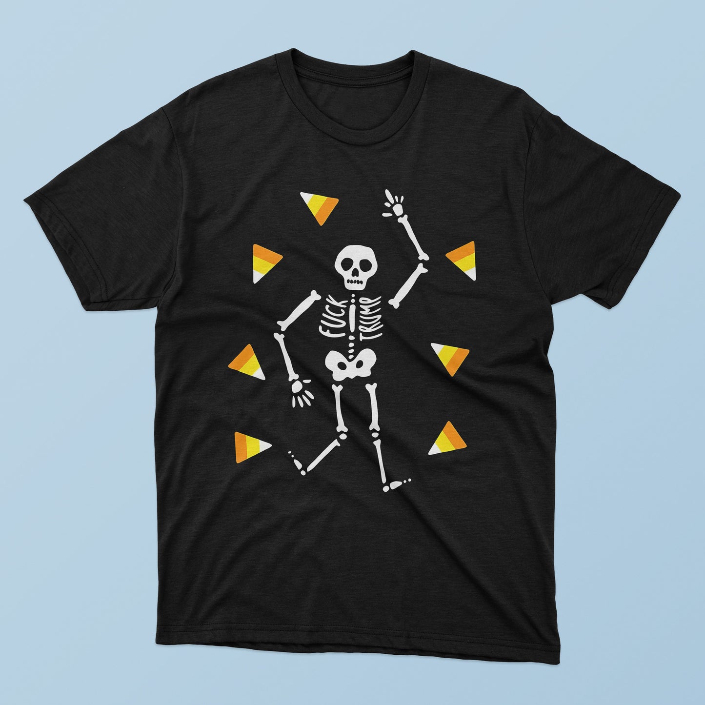 FDT Slightly Subtle Halloween Skeleton T-Shirt