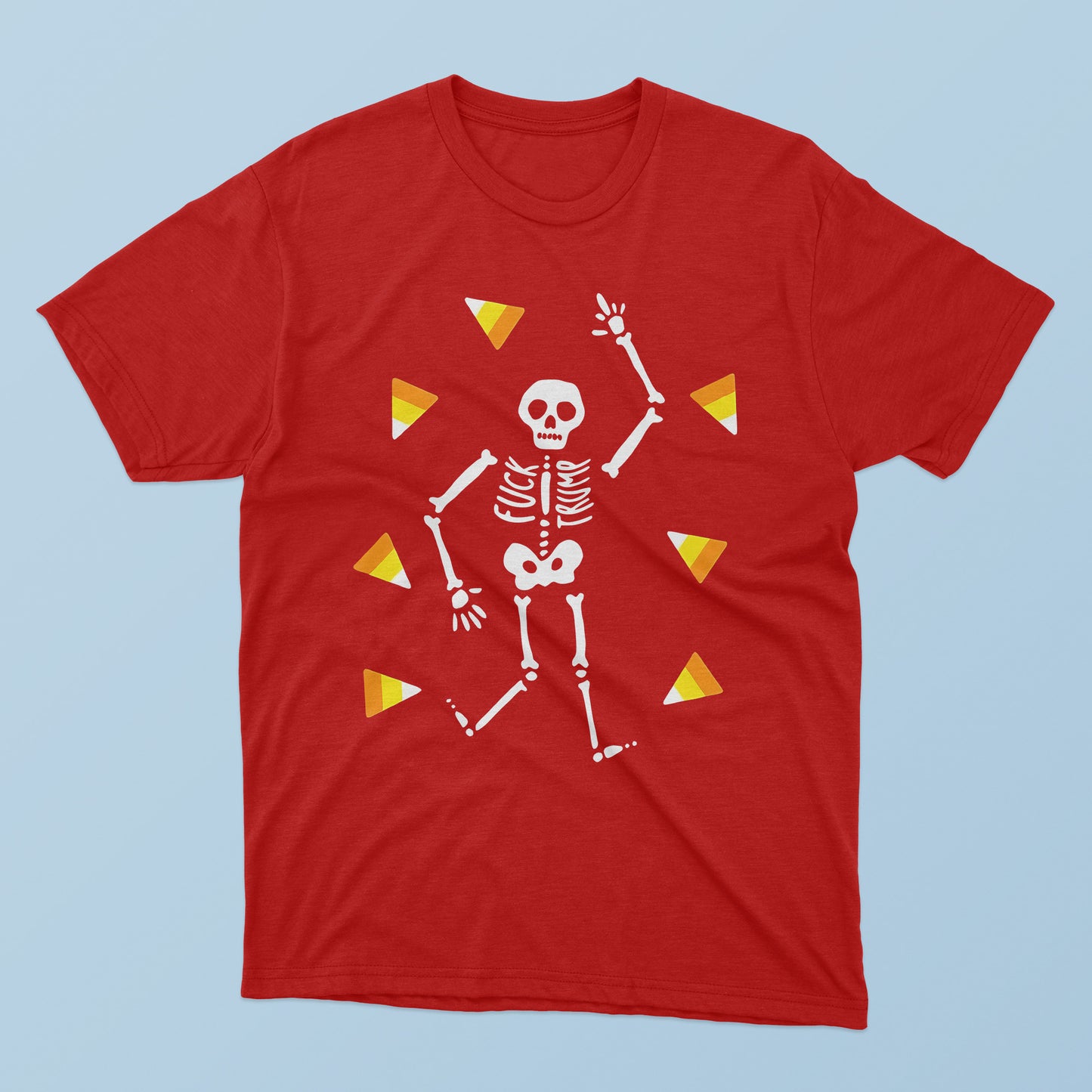 FDT Slightly Subtle Halloween Skeleton T-Shirt