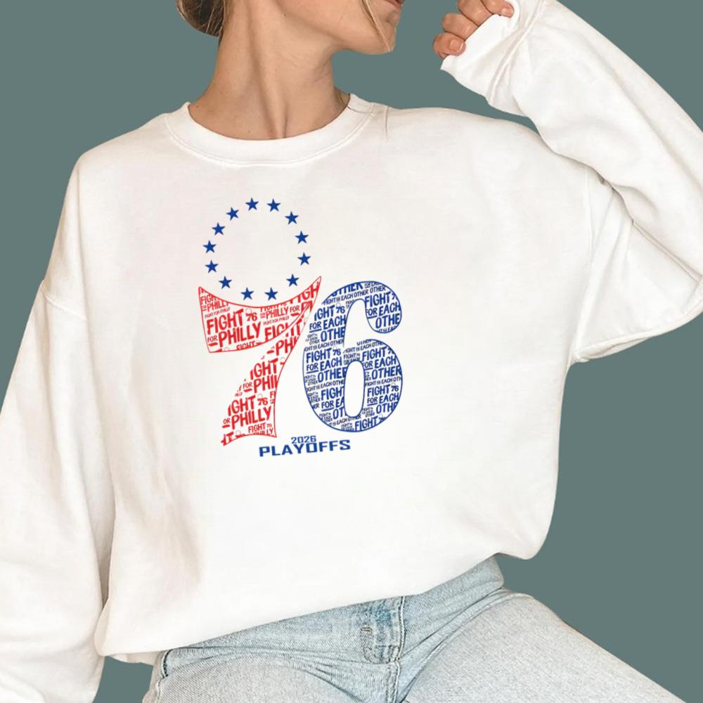Fight For Philly 76 2026 Playoffs T-Shirt