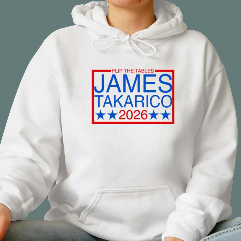 Flip The Tables James Talarico 2026 T-Shirt
