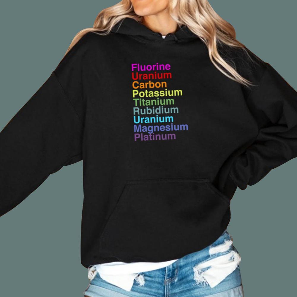 Fluorine Uranium Carbon Potassium Titanium T-Shirt