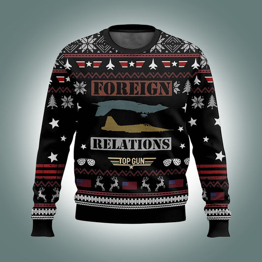 Foreign Relations Ugly Christmas Sweater