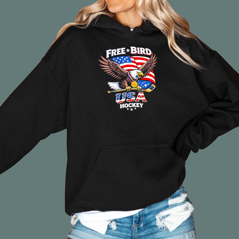 Free Bird USA Hockey T-Shirt